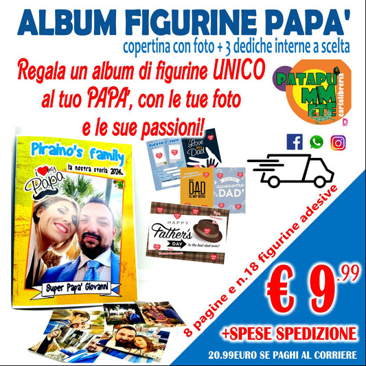 ALBUM FIGURINE DEL PAPA'
